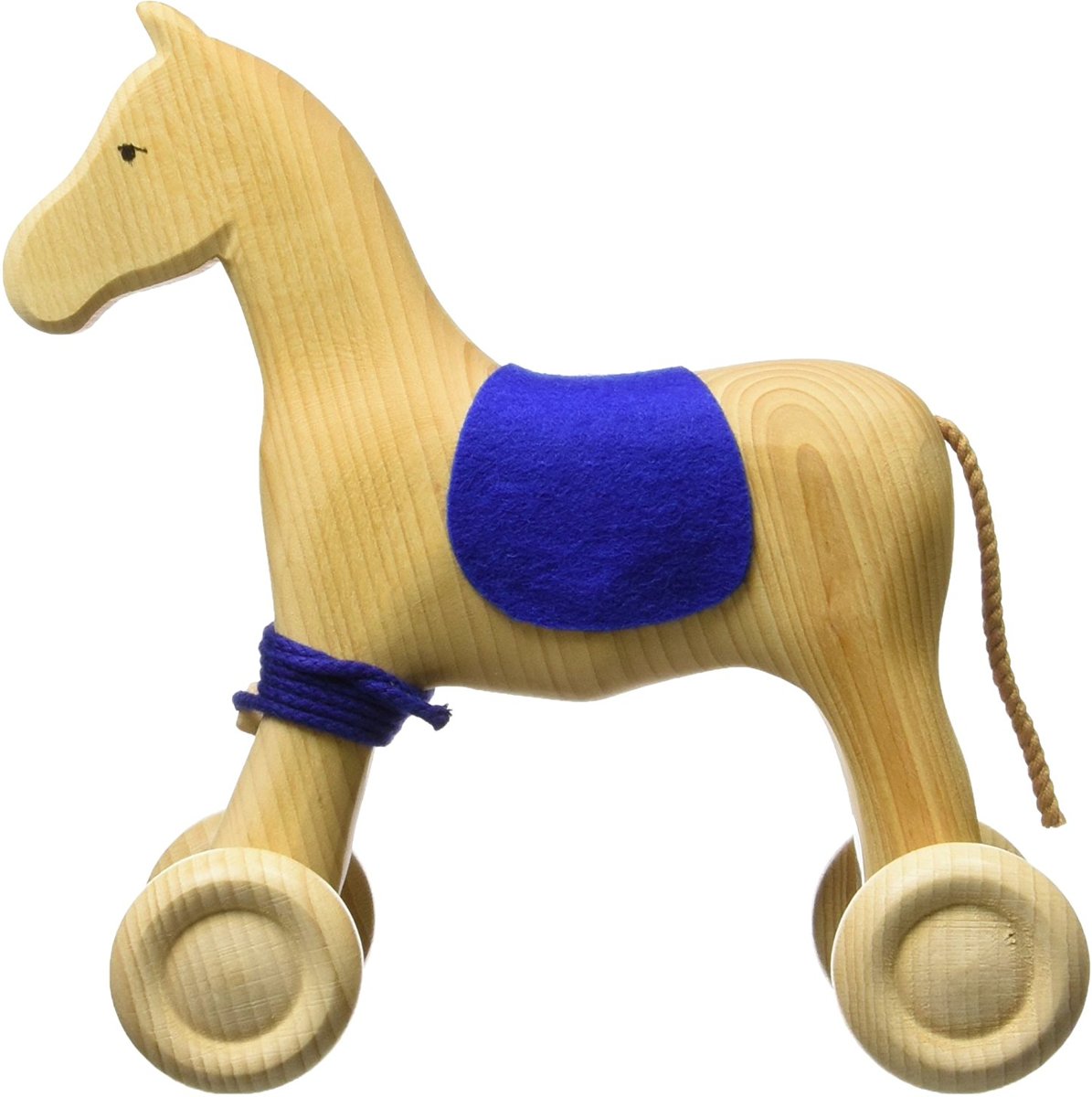 Grimms houten trekfiguur Paard